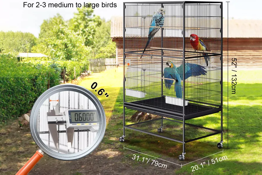 Big Bird Cage for Flying Birds